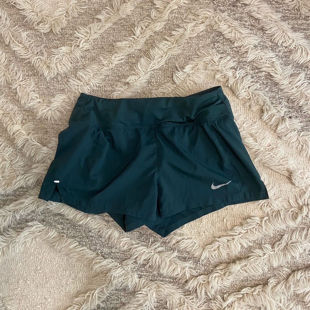 Teal Nike Dri-Fit Running Shorts